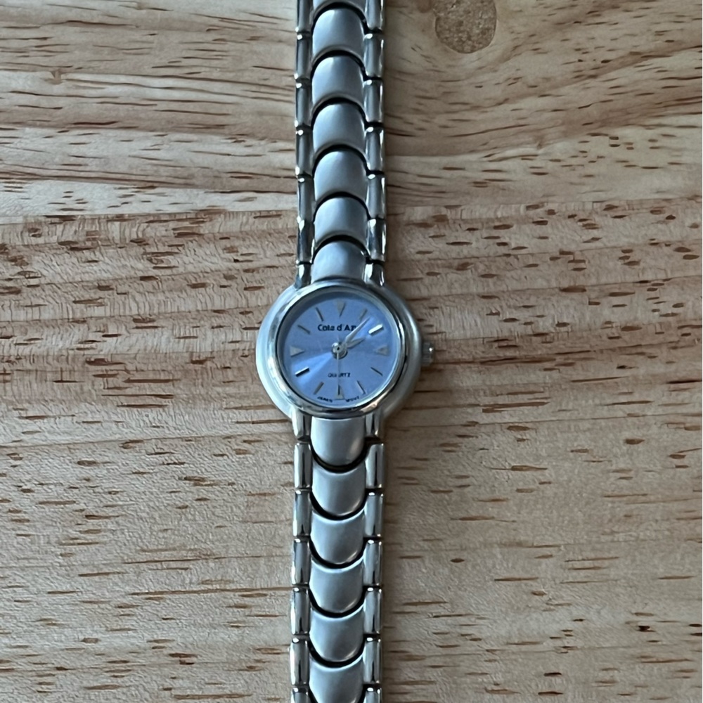 Silver Côte d’Azur watch